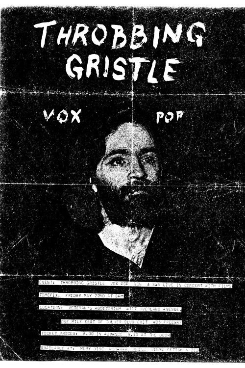 Throbbing Gristle: Mission of Dead Souls - The Last Live Performance of TG (1983) poster