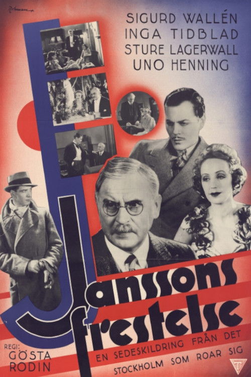 Janssons frestelse (1936) poster