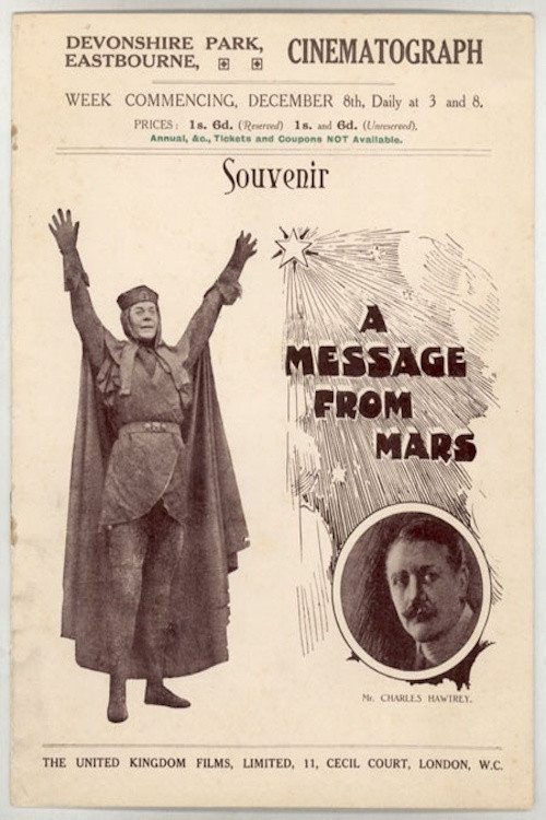 A Message from Mars (1913) poster
