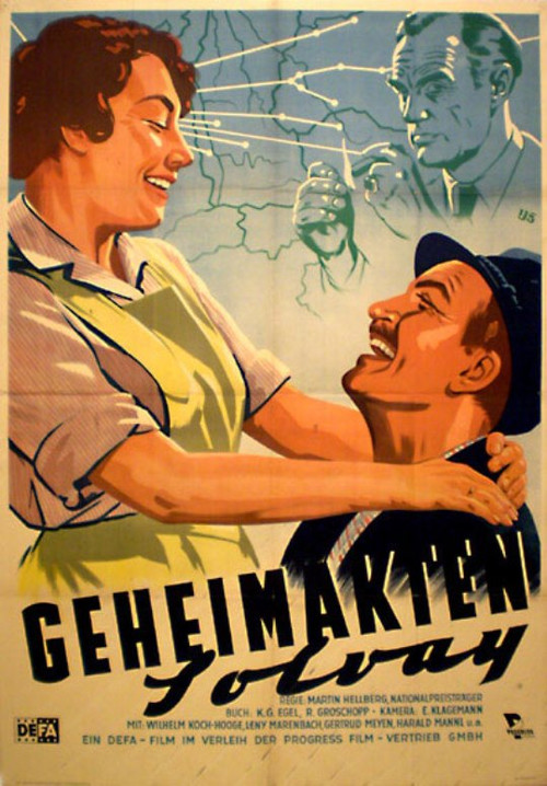 Geheimakten Solvay (1953) poster