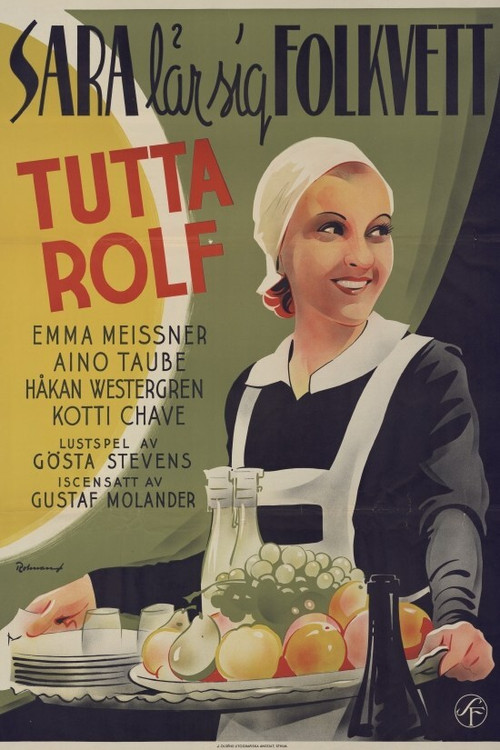 Sara lär sig folkvett (1937) poster