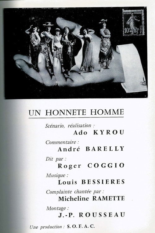 Un honnête homme (1963) poster