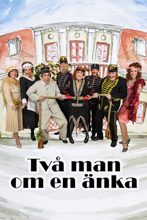 Två man om en änka (2024) poster