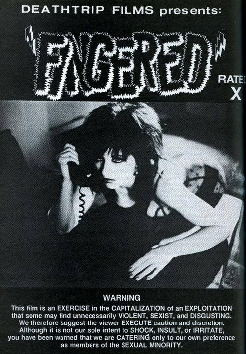 Fingered (1986) poster