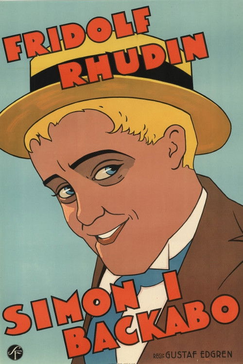 Simon i Backabo (1934) poster