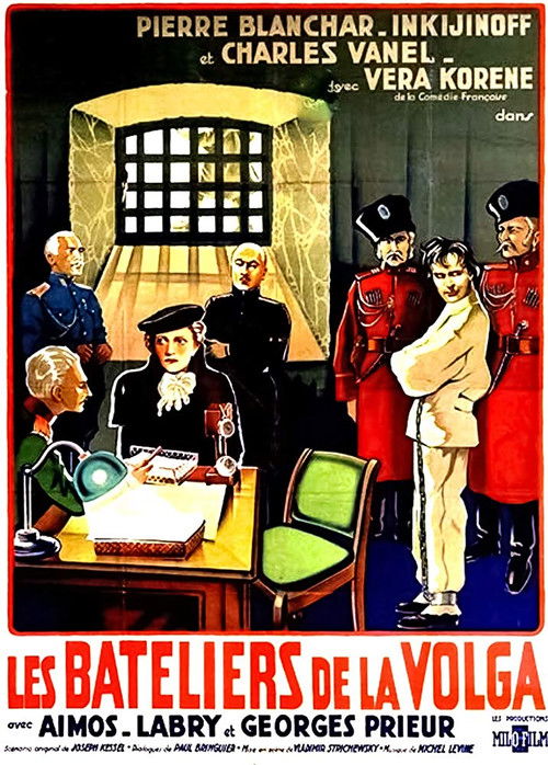 Les Bateliers de la Volga (1935) poster