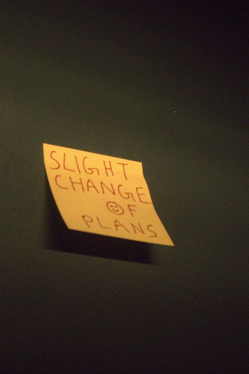 Slight Change Of Plans (2025) poster