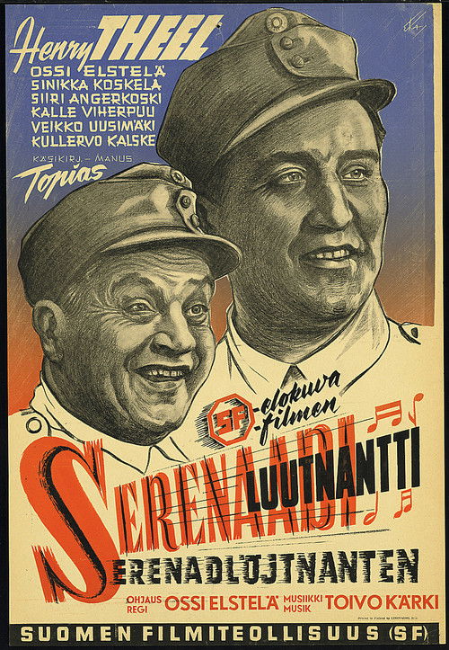 Serenaadiluutnantti (1949) poster