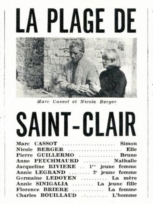 La Plage de Saint-Clair (1962) poster