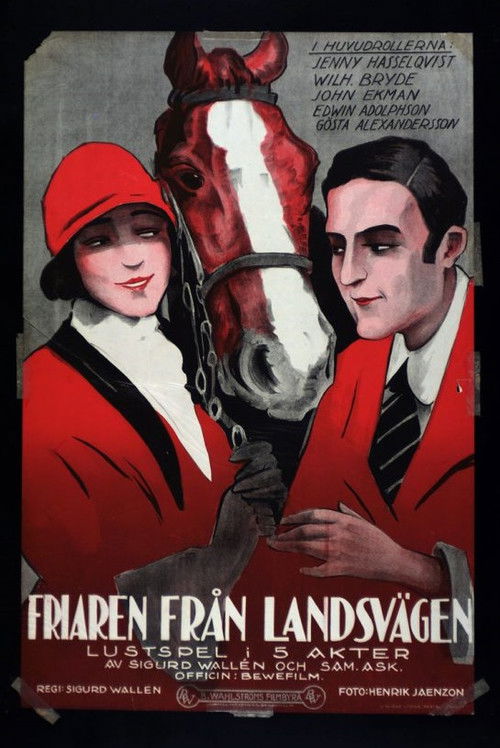 Friaren från landsvägen (1923) poster