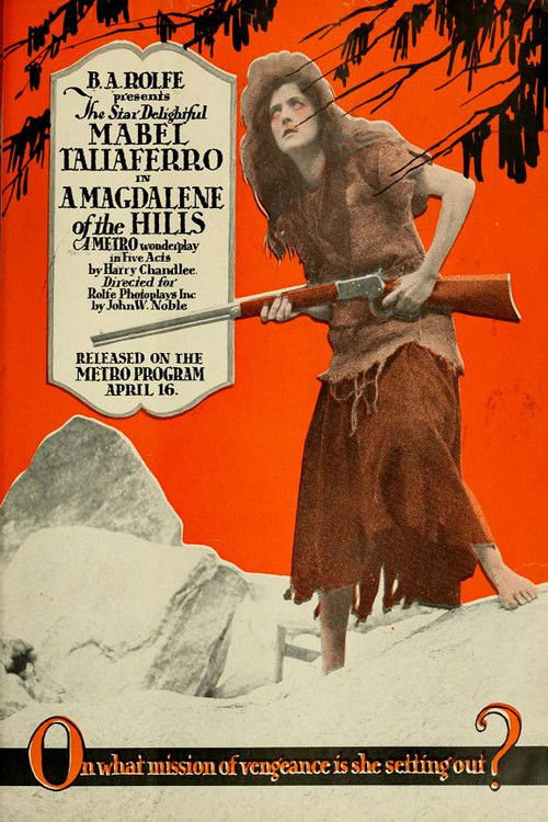 A Magdalene of the Hills (1917) poster