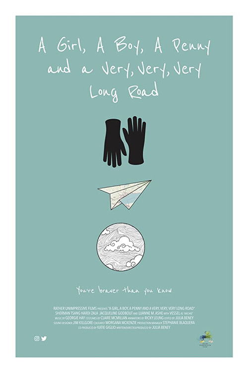 A Girl, a Boy, a Penny and a Very, Very, Very Long Road (2019) poster