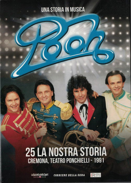 POOH - 25 la nostra storia - Cremona, Teatro Ponchielli (1991) poster