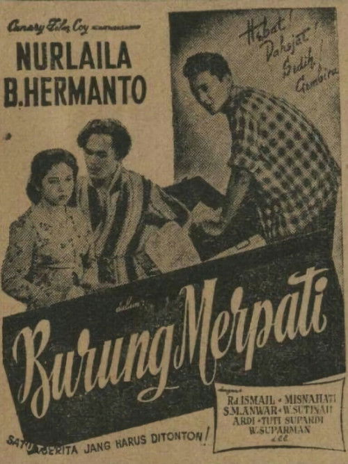 Burung Merpati (1954) poster