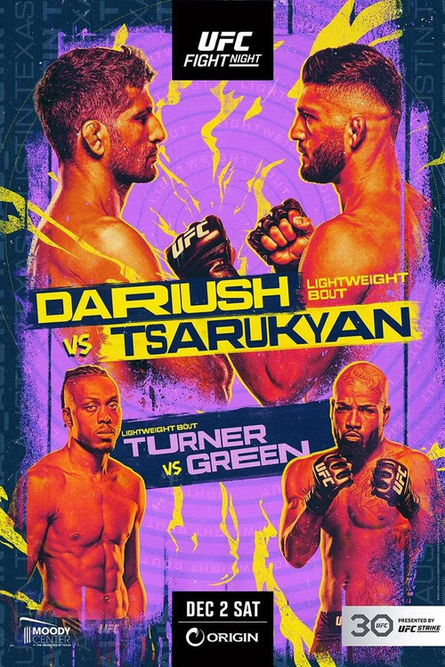 UFC on ESPN 52: Dariush vs. Tsarukyan (2023) poster