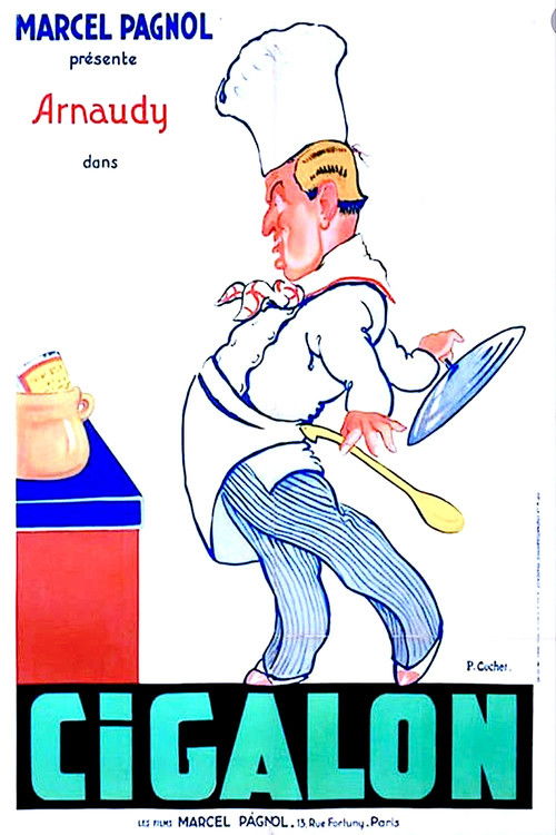 Cigalon (1935) poster