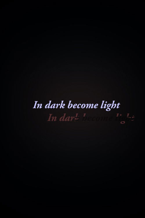 In Dark Become Light (2020) poster