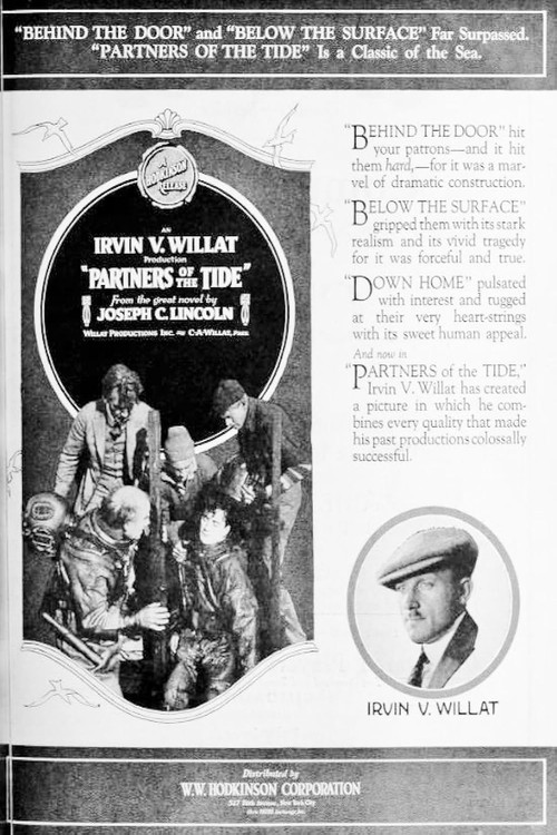 Partners of the Tide (1921) poster