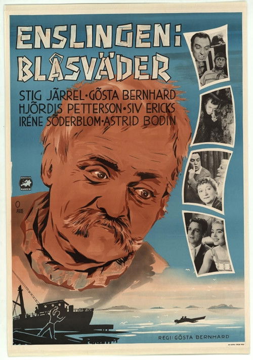 Enslingen i blåsväder (1959) poster