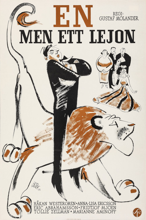 En, men ett lejon (1940) poster