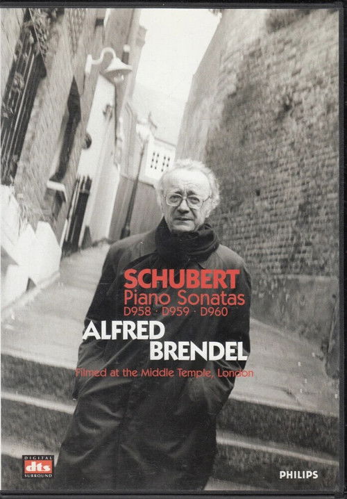 Schubert Final Three Piano Sonatas D958, D959, D960 - Alfred Brendel (2006) poster