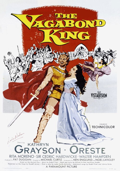 The Vagabond King (1956) poster