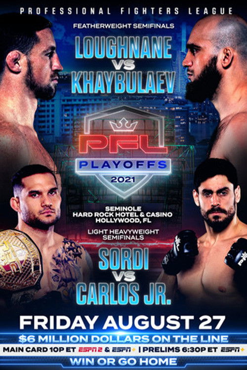 PFL 2021 #9: Playoffs - Loughnane vs Khaybulaev (2021) poster
