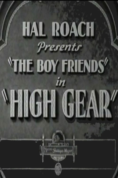 High Gear (1931) poster