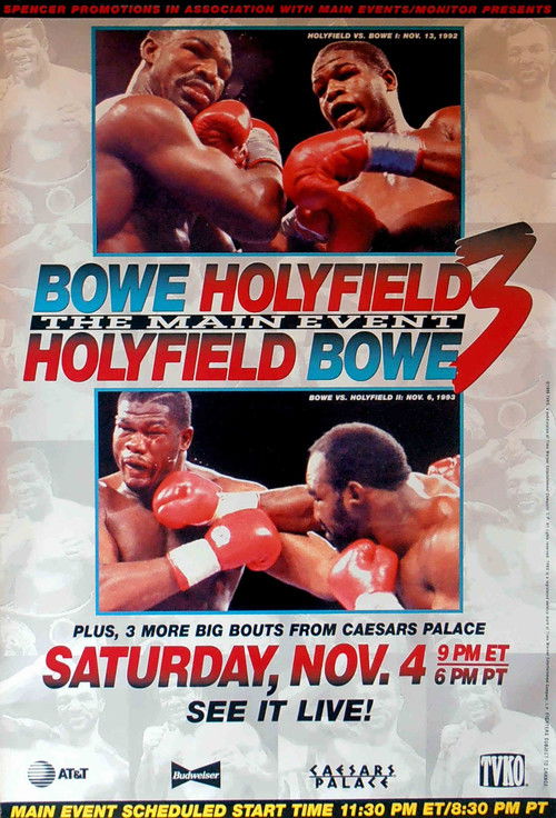 Evander Holyfield vs. Riddick Bowe III (1995) poster