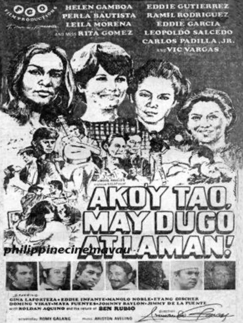 Ako'y tao, may dugo at laman! (1970) poster