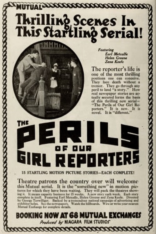 The Perils of Our Girl Reporters (1916) poster