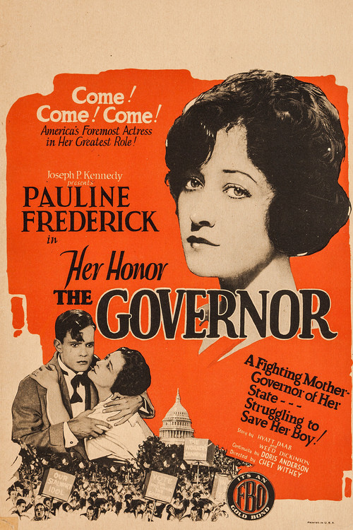 Her Honor, the Governor (1926) poster