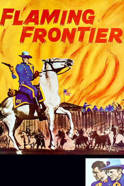 Flaming Frontier (1958) poster