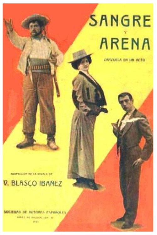 Sangre y Arena (1917) poster