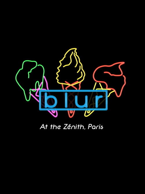 Blur au Zénith - Paris (2015) poster