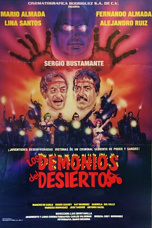 Los demonios del desierto (1990) poster