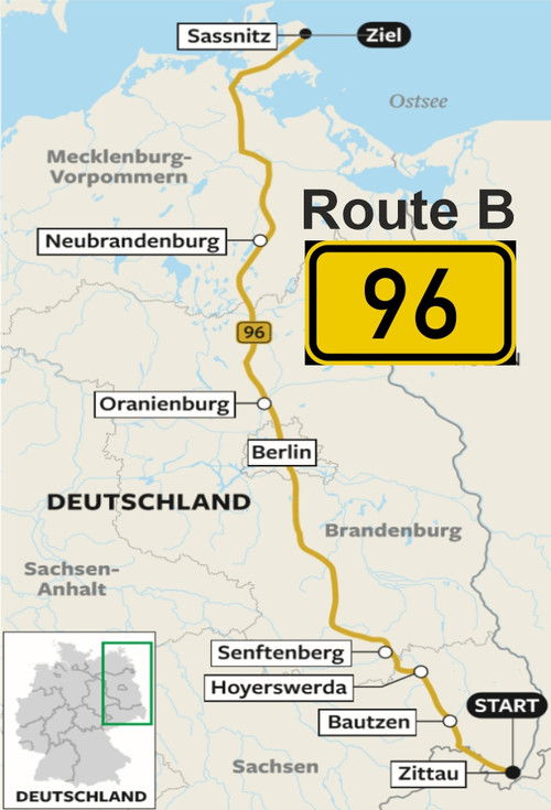 Route B96 (2016) poster