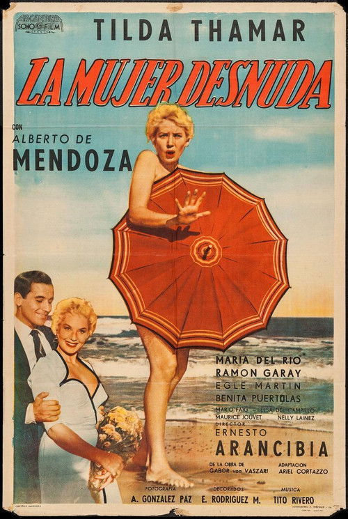 La mujer desnuda (1955) poster
