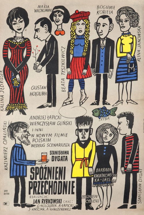 Spóźnieni przechodnie (1962) poster