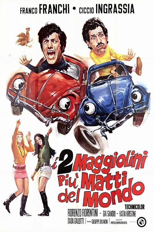 I due maggiolini più matti del mondo (1970) poster