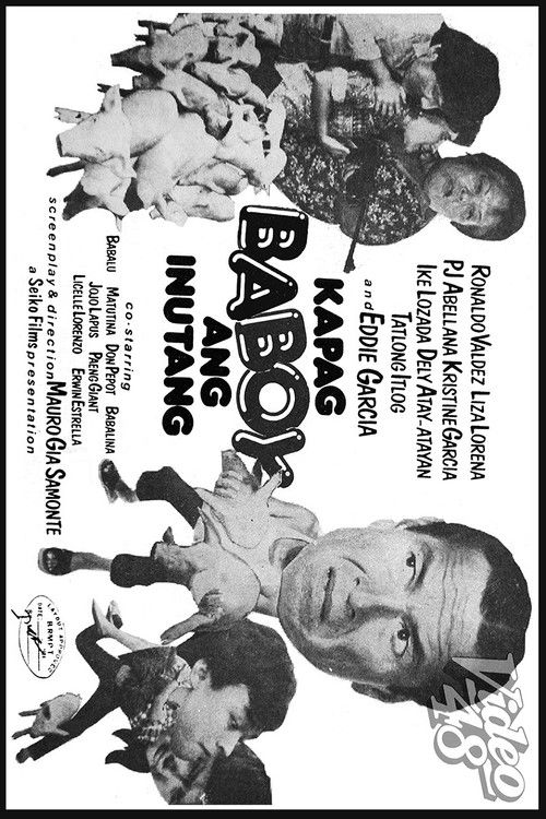 Kapag Baboy Ang Inutang (1984) poster