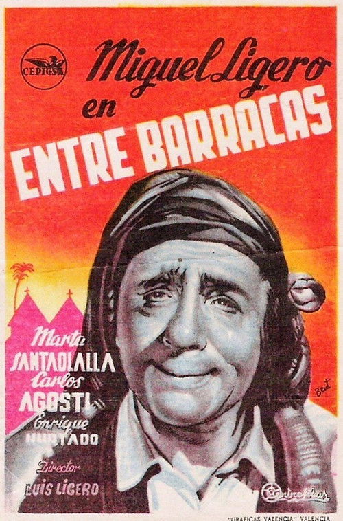Entre barracas (1954) poster