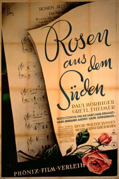 Rosen aus dem Süden (1934) poster
