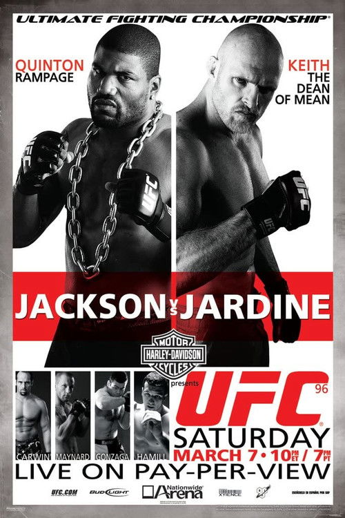 UFC 96: Jackson vs. Jardine (2009) poster