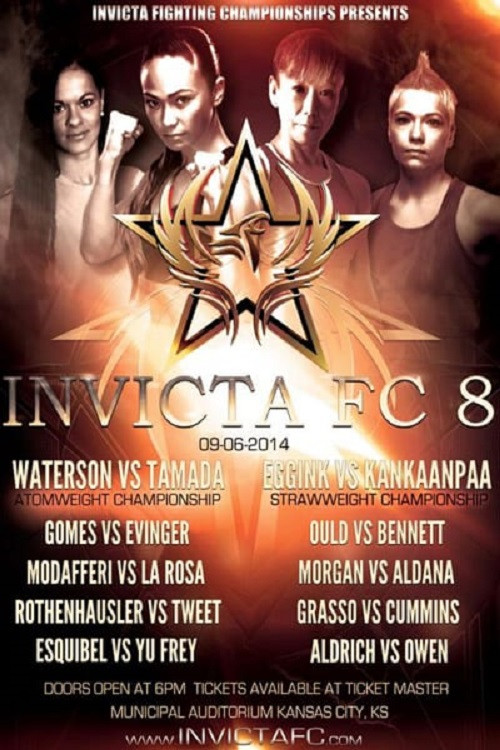 Invicta FC 8: Waterson vs. Tamada (2014) poster