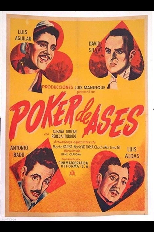 Póker de ases (1952) poster