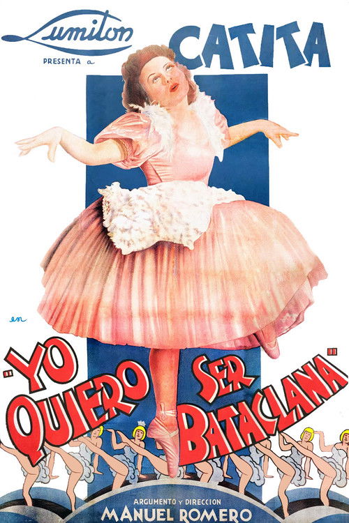 Yo quiero ser bataclana (1941) poster