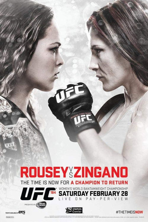 UFC 184: Rousey vs. Zingano (2015) poster