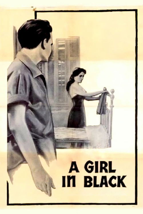 Το κορίτσι με τα μαύρα (1956) poster