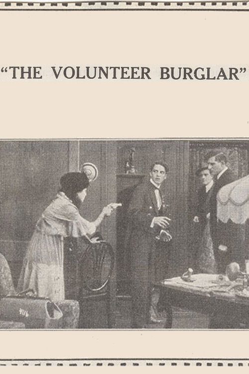 The Volunteer Burglar (1914) poster